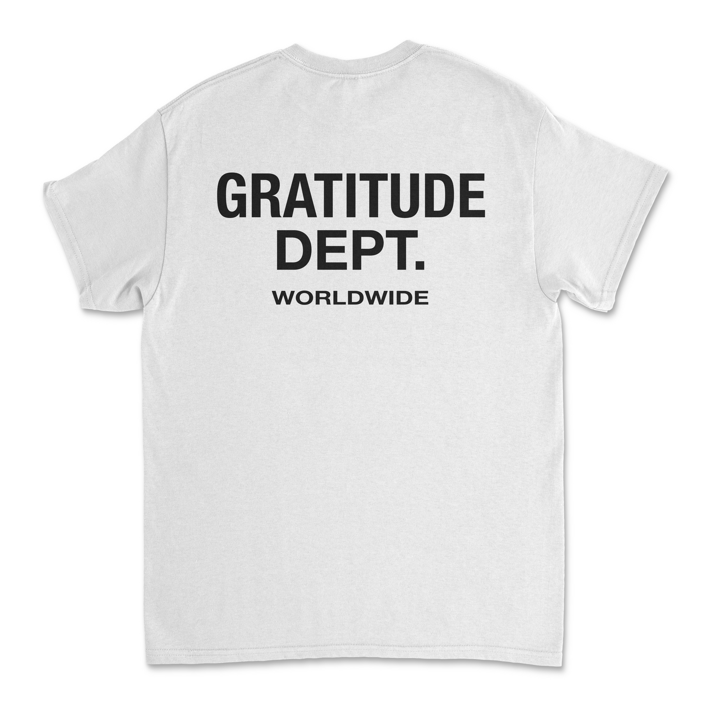 Gratitude Dept. Shirt - White